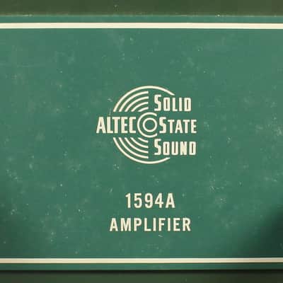 Vintage Altec Lansing 1594A Solid State Amplifier Amp 100W image 3