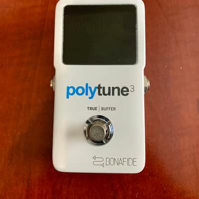 TC Electronic Polytune 3 Polyphonic Tuner Pedal 2017 - Present - White image 2
