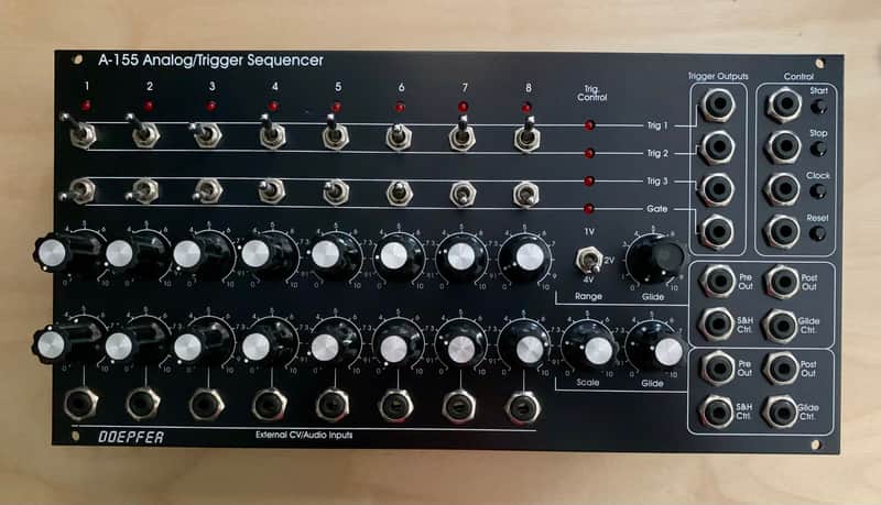 Doepfer A-155V Analog / Trigger Sequencer Vintage Edition 2010s - Black image 1