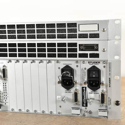 Studer D23m I/O System w/ A-Link HD Card, Fan Module, and Filter Module CG005BP image 2