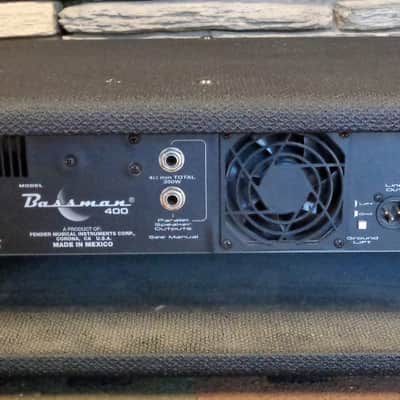 Fender Bassman 400H 400 Bass Head image 7