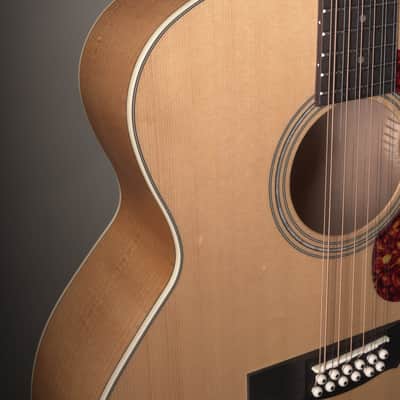 Guild F-2512E Maple Archback 12-string Acoustic Electric Guitar - Natural image 9