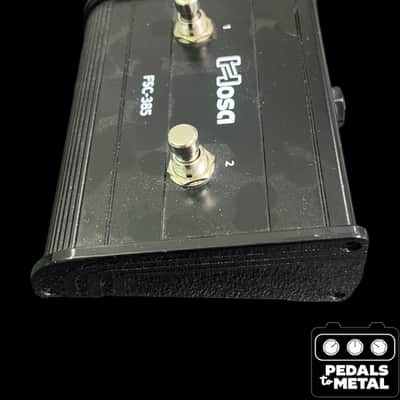 Hosa FSC-385 Guitar-Style Dual Latching Footswitch 2010s - Black - X19952 image 4