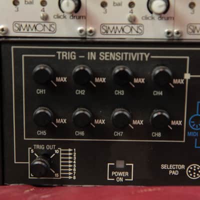 Simmons SDS5/SDSV Modular Drum Synthesizer + MYM + PAD image 15