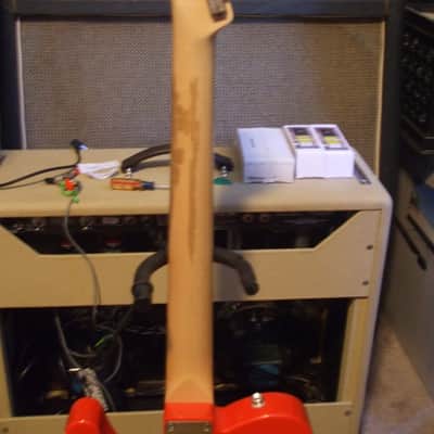 MJT Telecaster Guitar Fiesta Red Musikraft neck Quartersawn tele aged relic not fender ZCD image 6