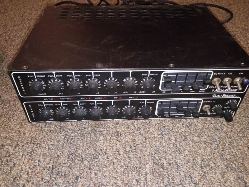 Vintage Mesa/Boogie Quad Preamp - Factory Export Model (220V/240V)"