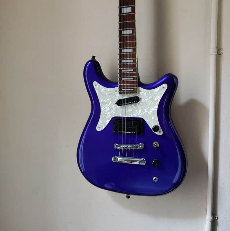 Epiphone Coronet Reissue Korea 1997 Purple Metallic Bill Lawrence