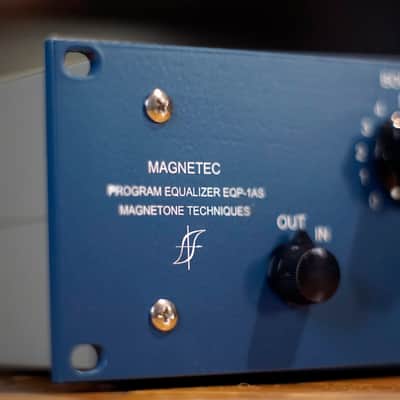 A pair of Pultec EQP-1As - Magnetec (magnetone techniques) tube EQ Equalizer image 1