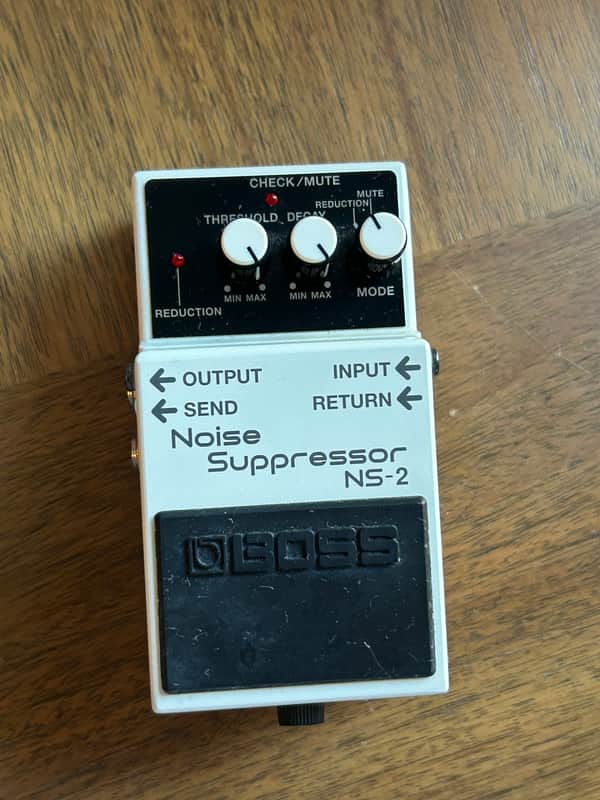 Boss NS-2 Noise Suppressor (Silver Label) 1989 - Present - White