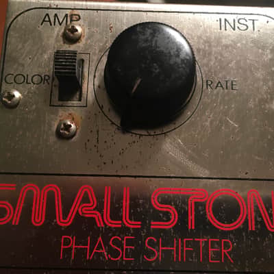 EHX Small Stone 1975 Silver/Red letters image 2