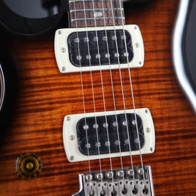 PRS SE Custom 24 Left-Handed - Black Gold Burst image 6
