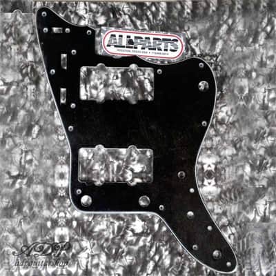 Vintage ’62 US 3 ply Black Pickguard for Fender Jazzmaster PG0582-033 image 1
