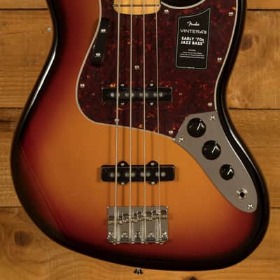 Fender Vintera III Early '70s Jazz Bass - Rosewood - 3-Colour Sunburst *B-Stock* image 3