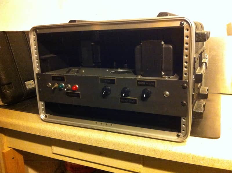 El Paso Amps 6550 handbuilt rack tube amplifier 50w 2008 with rack case. image 1