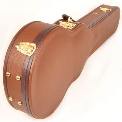 Douglas EGC-450LP Brown/Gold Premium Case for Gibson & Epiphone Les Paul LP or DC image 3
