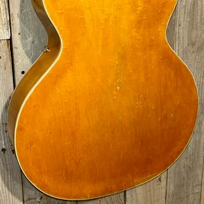 1950's Epiphone Century E422 Hollowbody Natural Blonde Arch Top Jazz Box, Pro Setup & Ships Fast ! image 10