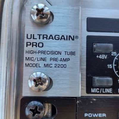 Behringer Ultra Gain Pro MIC2200 2 Channel Mic/Line Pre-Amp image 4