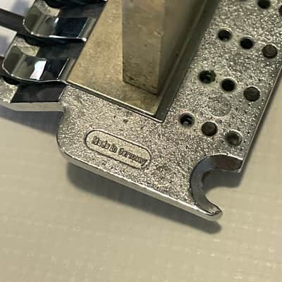 1980's Era Original Floyd Rose Made in Germany Chrome Tremolo Bridge Vibrato Kramer Model Guitar image 9