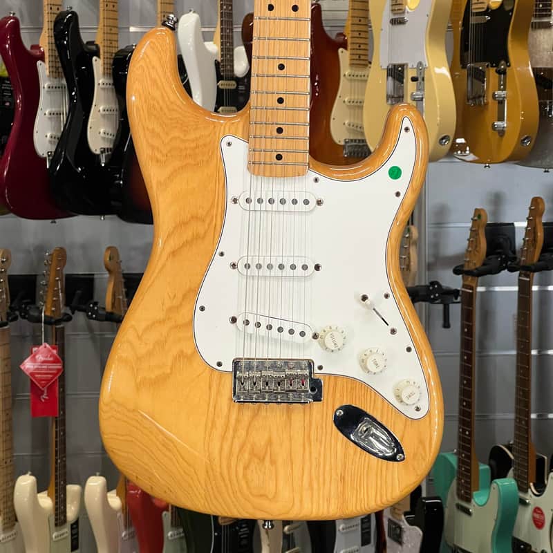 Fender Classic 70 Stratocaster Natural 2007 + Duncan Aps2 Br ID Ge image 1