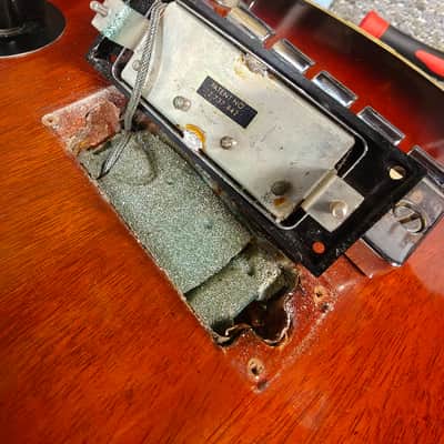 Very Early B.C. Rich USA Electric Bass EB-3 Style w/OHSC Late 60s - Sunburst image 23
