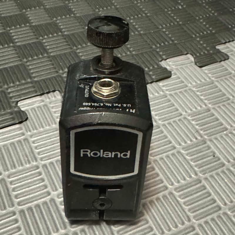 Roland RT-10K Acoustic Kick Drum Trigger 2010s - Black image 1