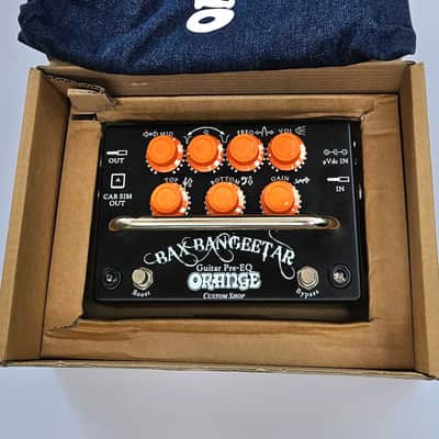 Orange Bax Bangeetar guitar Pre-EQ Preamp Overdrive Distortion Pedal image 1
