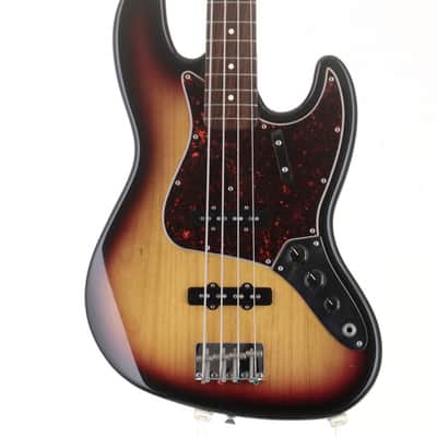 Immagine FENDER USA American Vintage '62 Jazz Bass, 3 Knobs, 3-Color Sunburst, Manufactured in 2003 [V113664] (07/23) - 1