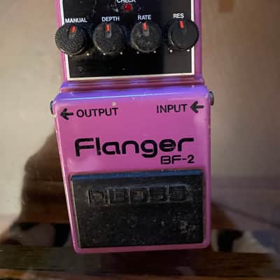 Boss BF-2 Flanger (Black Label) 1980 - 1984 - Purple image 1