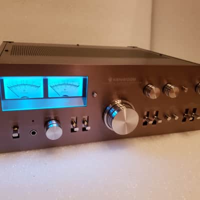 Fully Restored Kenwood KA-9800 (KA-8300 Variant) 80WPC Stereo Integrated Amplifier - Cool/Unique Blackface Kenwood, International Voltage Options, Amazing Performance! image 5