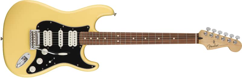 Fender Player Stratocaster HSH Pau Ferro Fingerboard Buttercream image 1