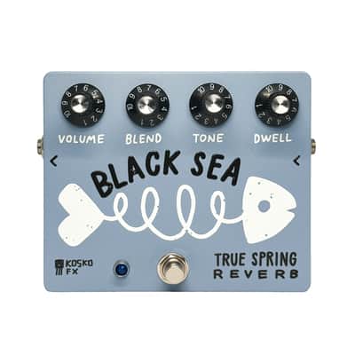 Kosko FX Black Sea True Spring Reverb Tank AMC2BF Suft Garage rock Vintage sound image 1