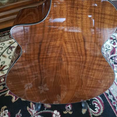 Breedlove Custom Shop Series SJ25 Custom [A/E] | Port Orford Cedar and Figured & Flamed Walnut | Signed Jayson Bowerman image 14
