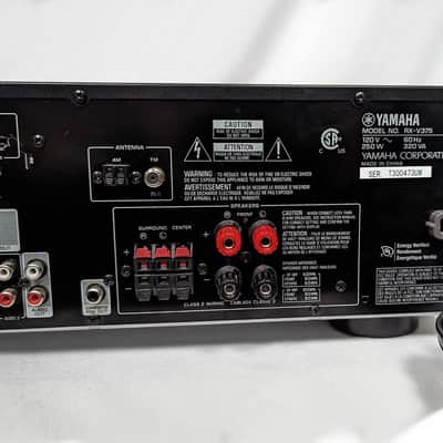 Yamaha RX-V375 5.1 Natural Sound HDMI AV Home Theater Stereo Receiver image 9
