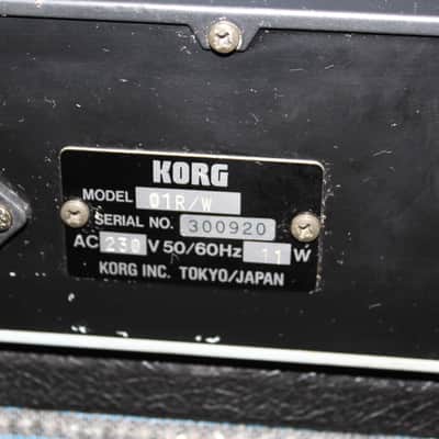 Korg 01R/W AI2 Synthesis Rack Module Sehr guter Zustand NEUES Display! image 12