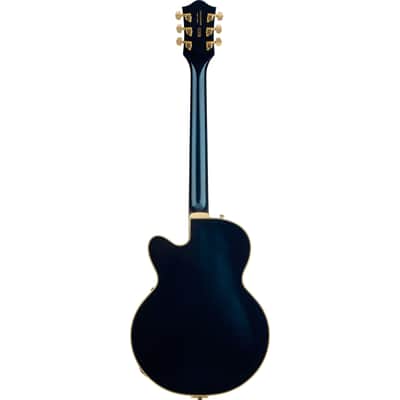 Gretsch Broadkaster Jr. LX Center Block with String-Thru Bigsby Midnight Sapphire - Semi Acoustic Guitar image 2