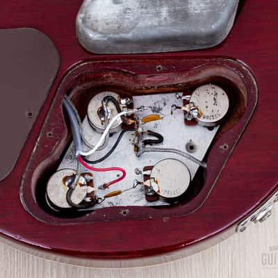 1978 Gibson Les Paul Standard Vintage Guitar Wine Red w/ T Tops image 15