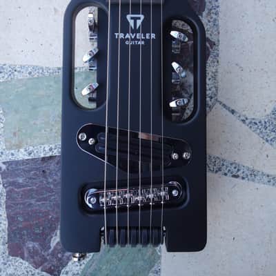 Traveler Ultra Light Electric Standard Travel Guitar, Matte Black image 12