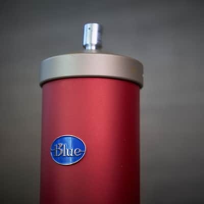 Extremely Rare Vintage Blue Bottle Tube Condenser Microphone Set image 6