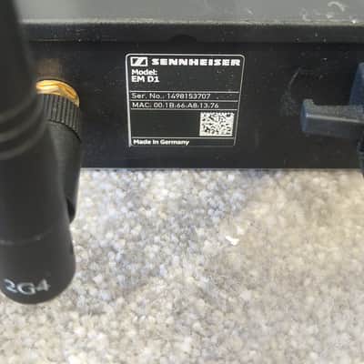 Sennheiser ewD1 Digital - Wireless Microphone System - Black - Very Good image 8