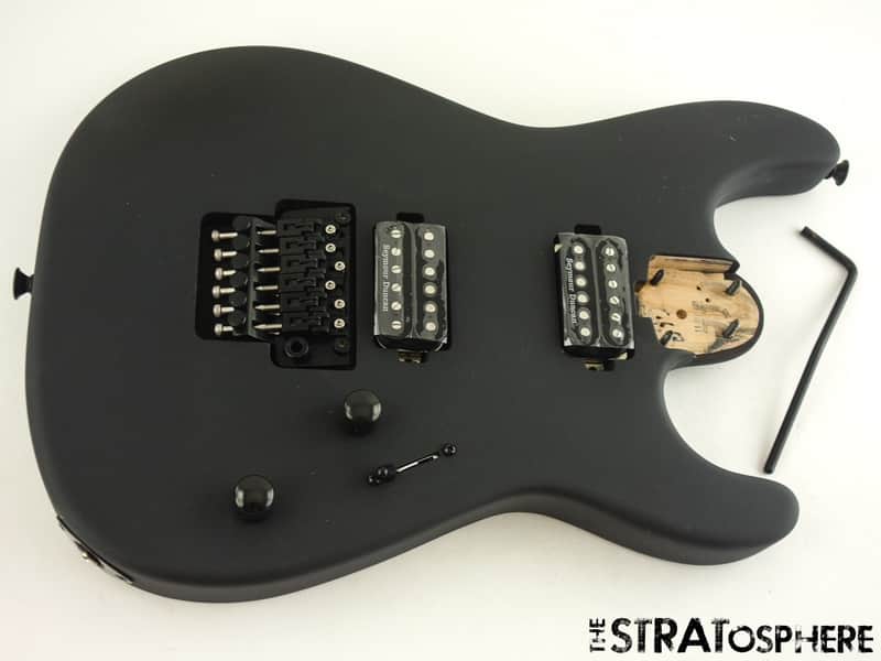 Charvel Pro Mod Plus San Dimas HH LOADED BODY Duncan JB 59 Scorched Earth image 1
