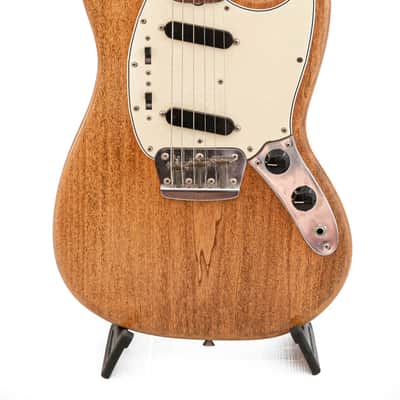 1966 Fender Duo-Sonic II in Natural with Original Case 6.8lbs image 2