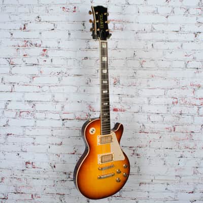 Univox - MIJ "Gimme" LP Style Electric Guitar - Sunburst - w/HSC - x7235 - VINTAGE image 9