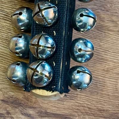Vintage 25 Bell Sleigh Bell Hand Shaker Rhythm Band Latin Band image 2