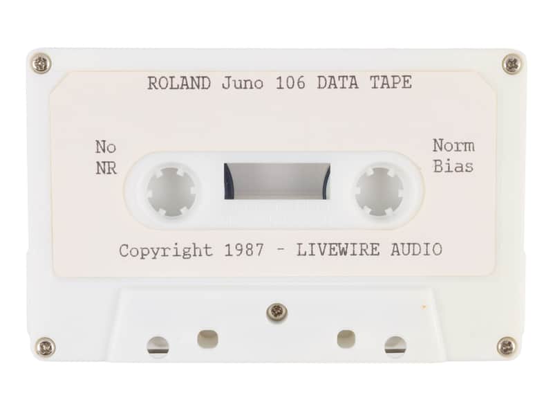 Roland Juno-106 Data Tape (Livewire Audio) [USED] image 1