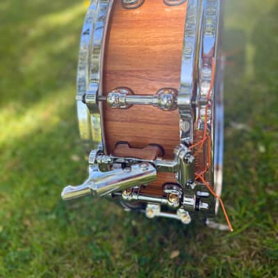 PEARL SCD1450MK/186 STAVE CRAFT MAKHA 14”X5” - HAND RUBBED NATURAL MAPLE snare drum image 5