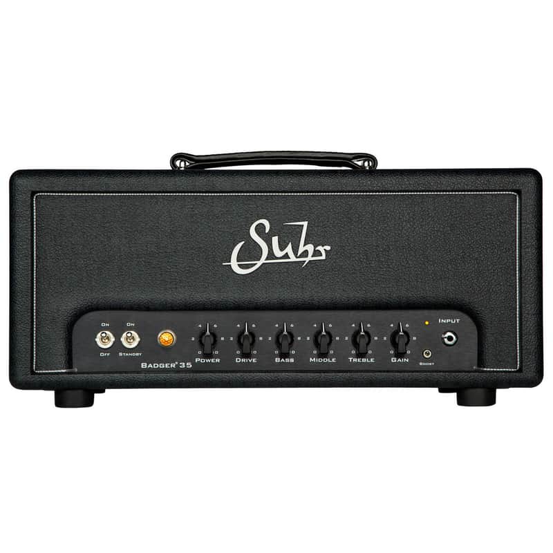 Mint Suhr Badger 35 30-Watt Guitar Amp Head, EL84 Power Tubes, Black Tolex image 1