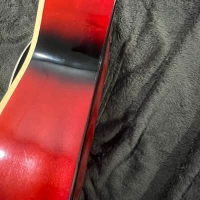 Framus Studio 5/51 vintage 1971 - Red burst hollowbody image 14