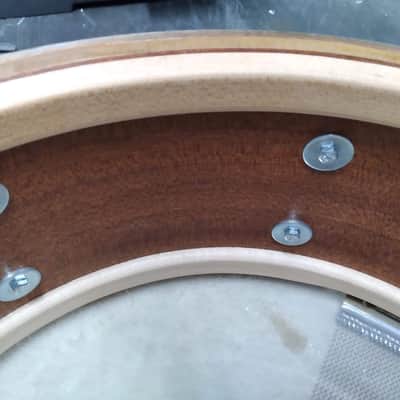 Chicago 14x5.5" Custom Mahogany/Maple snare image 5