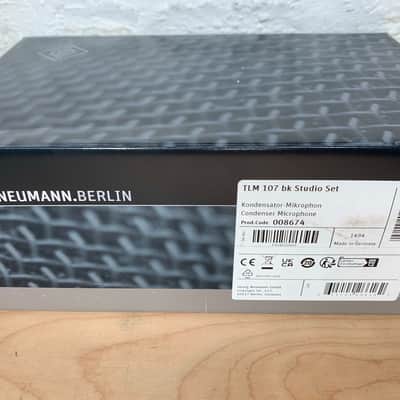 Neumann TLM 107 bk Large Diaphragm Multipattern Condenser Microphone - Black #1 image 6