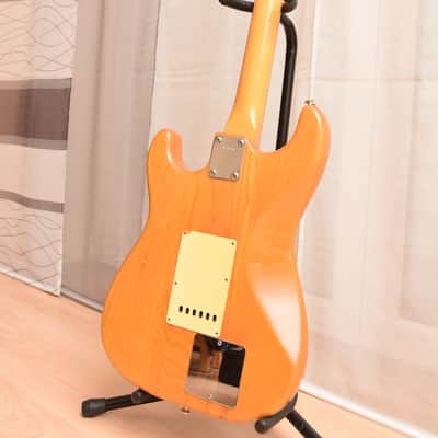 El Maya Stratocaster with Active Electronics – 1980s Rare Solidbody Guitar / Gitarre image 12